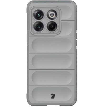 Pancerne etui Bizon Case Tur do OnePlus 10T, jasnoszare
