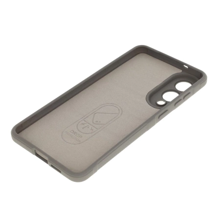 Pancerne etui Bizon Case Tur do Galaxy S25 Edge, jasnoszare