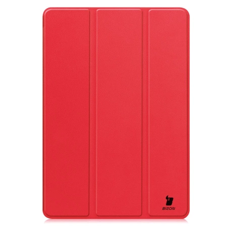 Etui z klapką Bizon Case Tab Croc do Xiaomi Pad 7 / 7 Pro, czerwone