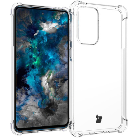 Etui + 2x szkło + obiektyw Bizon Case Clear Pack do Galaxy A33 5G, przezroczyste