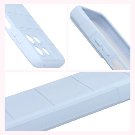 Pancerne etui Bizon Case Tur do Motorola Moto G57 Power / G67 Power, jasnoniebieskie