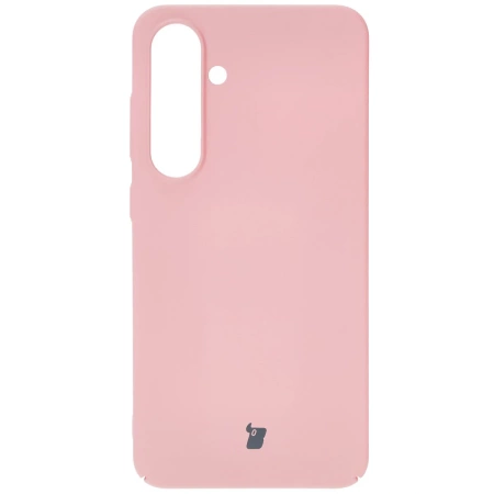 Etui Bizon Case Łupka do Galaxy S24 FE, różowe
