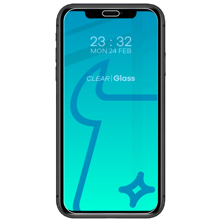 Szkło hartowane Bizon Glass Clear 2 do iPhone 11 / Xr