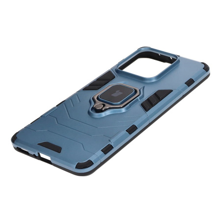 Etui Bizon Case Armor Ring do Xiaomi 13 Pro, niebieskie