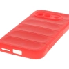 Pancerne etui Bizon Case Tur do Google Pixel 9a, czerwone