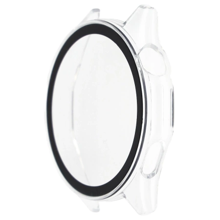 Etui ze szkłem do zegarka Bizon Case+Glass Watch do Huawei Watch GT6 46 mm, przeźroczyste