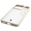 Etui Bizon Case Angelo do Nothing Phone (3), półprzezroczyste z beżową ramką