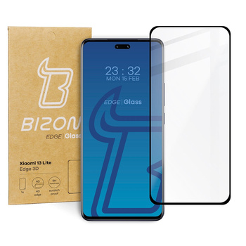 Szkło hartowane BIZON Glass Edge 3D do Xiaomi 13 Lite