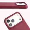 Silikonowe etui Bizon Soft Case do iPhone 17 Pro Max, ciemnofioletowe