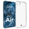 Elastyczne etui + 2x szkło hartowane Bizon Case Clear Pack do iPhone Air