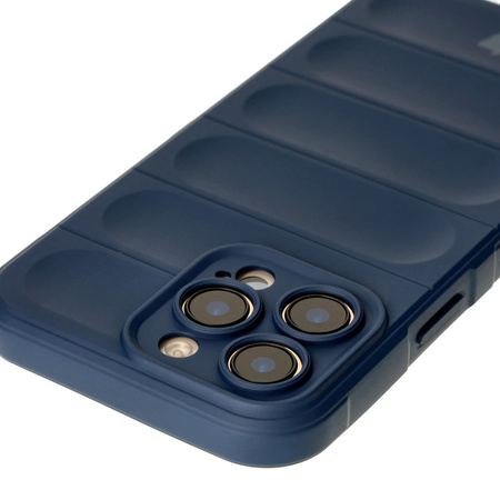 Pancerne etui Bizon Case Tur do iPhone 16 Pro Max, granatowe