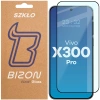 Szkło hartowane Bizon Glass Edge 2 do Vivo X300 Pro, czarna ramka