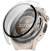 Etui ze szkłem do zegarka Bizon Case+Glass Watch do Huawei Watch 5 42 mm, przeźroczyste