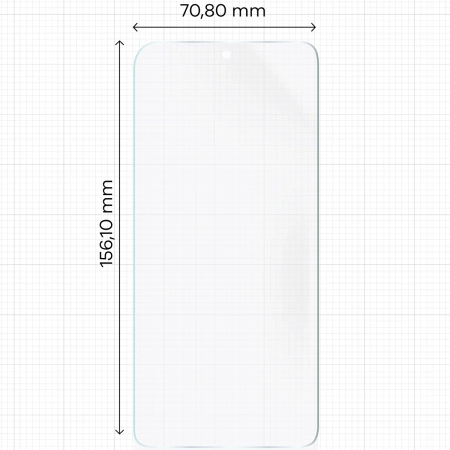 Folia matowa Bizon Glass Film Sun Duo do Xiaomi Poco F7 Pro, 2 sztuki