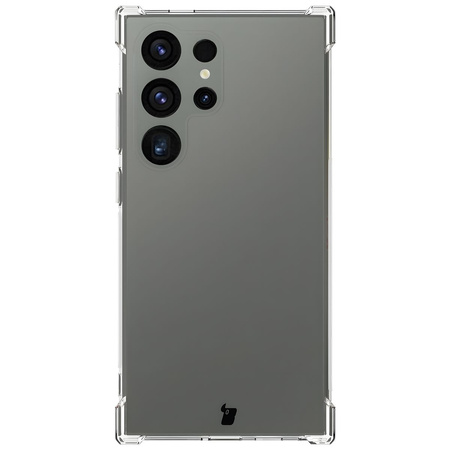 Elastyczne etui Bizon Case Salpa do Galaxy S24 Ultra, przezroczyste