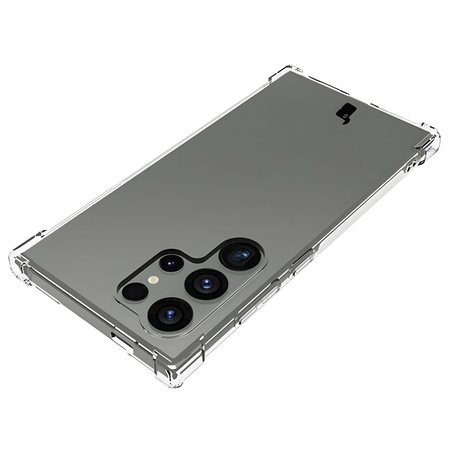 Elastyczne etui Bizon Case Salpa do Galaxy S24 Ultra, przezroczyste