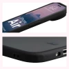 Etui Bizon Case Angelo do iPhone Air, przydymione z czarną ramką