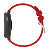 Pasek silikonowy do smartwatcha, Bizon Strap Watch Silicone Pro T, Quick Release 20 mm, czerwony
