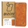 Etui z klapką Bizon Case Pocket Pro do OnePlus 12R, brązowe