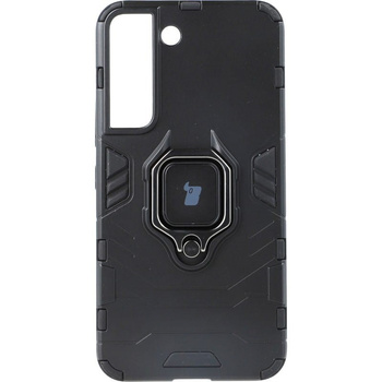 Etui Bizon Case Armor Ring do Galaxy S22 Plus, czarne