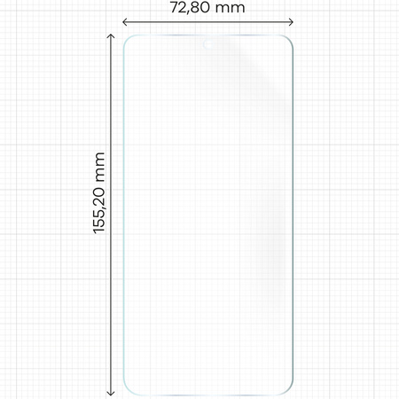 Folia matowa Bizon Glass Hydrogel Sun do Galaxy S24 Plus, 2 sztuki