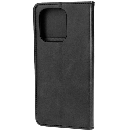 Etui z klapką Bizon Case Pocket Pro do Xiaomi Redmi Note 13 4G, czarne