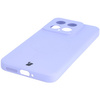 Etui Bizon Case Silicone Magnetic Sq do Xiaomi 14, jasnofioletowe