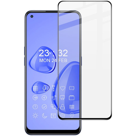 Szkło hartowane Bizon Glass Edge do Oppo Reno 7 4G/ 5G, czarne