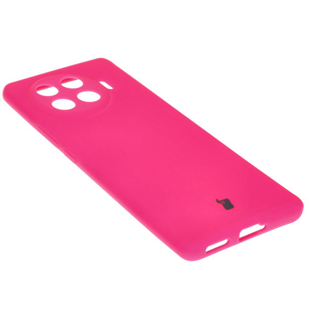 Silikonowe etui Bizon Soft Case do Tecno Spark 20 Pro+, neonowo-różowe