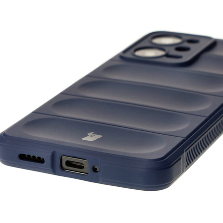 Pancerne etui Bizon Case Tur do Xiaomi Redmi Note 12 Pro 5G / Poco X5 Pro, granatowe