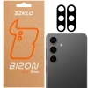 Szkło na aparat Bizon Glass Silk Lens do Galaxy S24, 2 sztuki