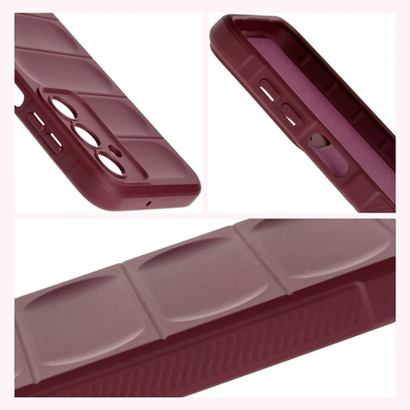Pancerne etui Bizon Case Tur do Galaxy A16 4G/5G, burgundowe