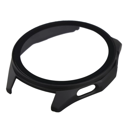 Etui ze szkłem do zegarka Bizon Case+Glass Watch do Huawei Watch GT6 46 mm, matowe czarne
