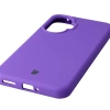Silikonowe etui Bizon Soft Case do Xiaomi POCO F7, fioletowe