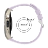 Silikonowy pasek Bizon Strap Watch Silicone T do Huawei Watch 5 46 mm, fioletowy