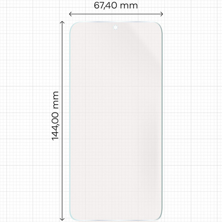 Folia matowa Bizon Glass Film Sun Duo do Galaxy S25, 2 sztuki
