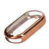 Etui Bizon Case Watch Felipe do Xiaomi Mi Smart Band 8, różowozłote