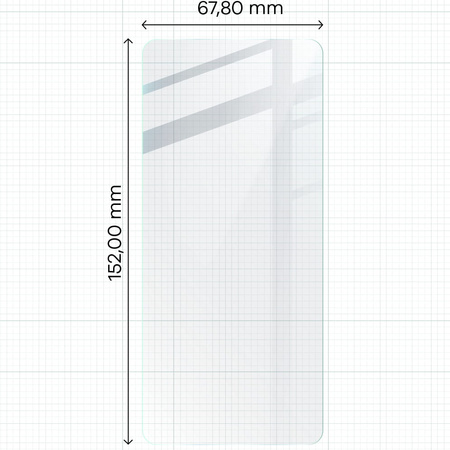 Szkło hartowane Bizon Glass Clear 2 do Motorola Moto G84