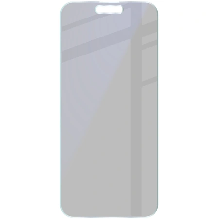 Prywatyzujące szkło hybrydowe Bizon Glass Mule Shadow do iPhone 15 Pro Max, matowe