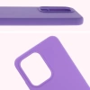 Silikonowe etui Bizon Soft Case do Oppo Reno13 Pro, fioletowe