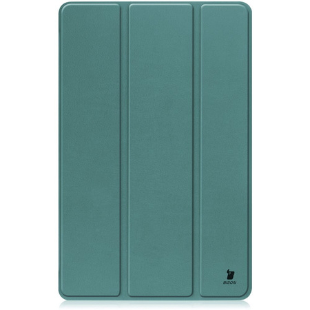 Etui Bizon Case Tab Croc do Xiaomi Redmi Pad 10.6 2022, ciemnozielone