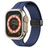 Silikonowy pasek Bizon Strap Watch Silicone L do Apple Watch 44/45/46/49 mm, granatowy