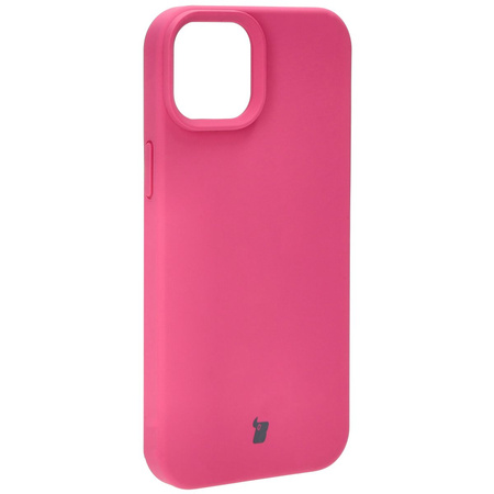 Etui silikonowe Bizon Soft Case do iPhone 15 Plus, fuksja