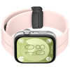 Silikonowy pasek Bizon Strap Watch Silicone L do Huawei Watch Fit 4 Pro/Fit 4/Fit 3, różowy