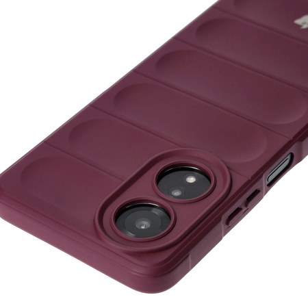 Pancerne etui Bizon Case Tur do Oppo A58 4G, burgundowe