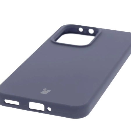 Silikonowe etui Bizon Soft Case do Oppo Reno13, ciemnoniebieskie