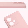 Silikonowe etui Bizon Soft Case do Motorola Edge 40 Neo, pudrowy róż