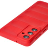 Pancerne etui Bizon Case Tur do Galaxy M55 5G, czerwone