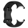 Silikonowy pasek Bizon Strap Watch Silicone S do Google Pixel Watch 3 (45mm), czarny