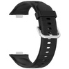Pasek Bizon Strap Watch Silicone Pro SR do Huawei Watch Fit 4 / 4 Pro / 3, czarny